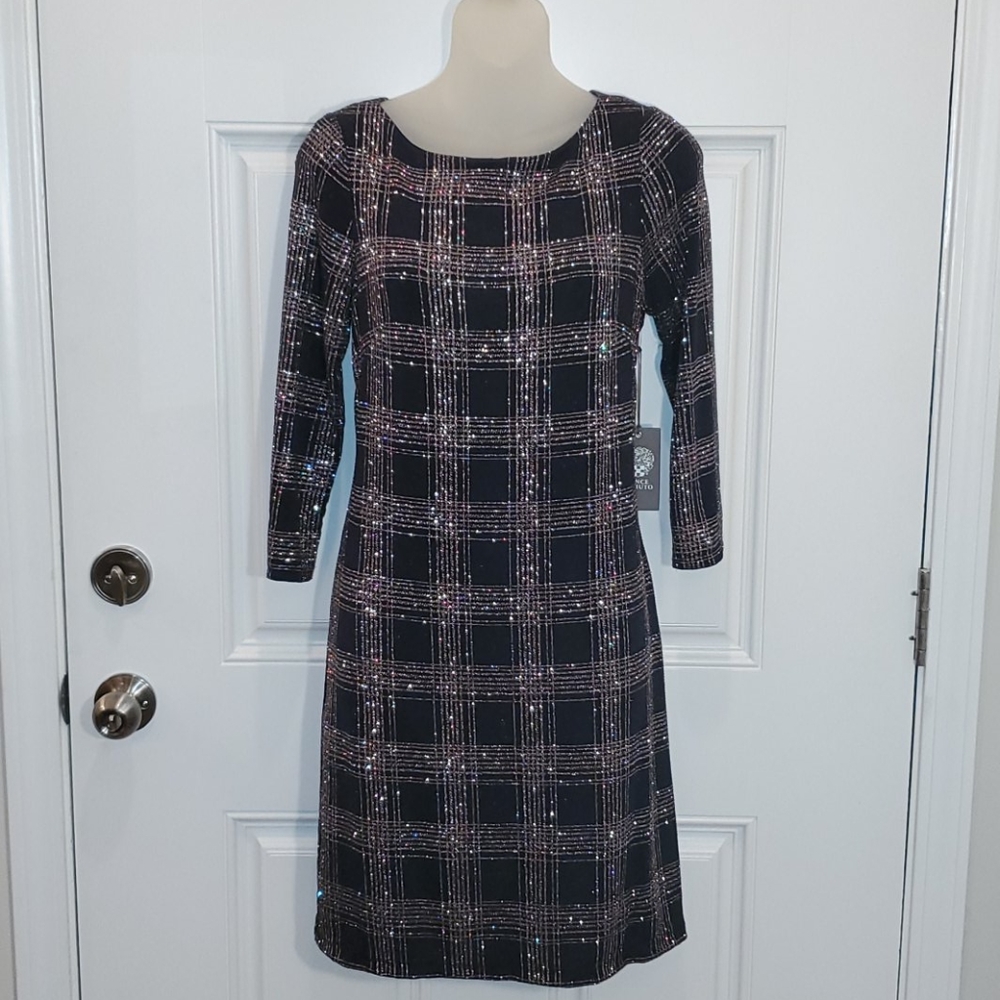 Vince Camuto Glitter Dress